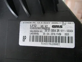 260108543R Фара правая Renault Talisman 1 Арт e12632521, вид 7