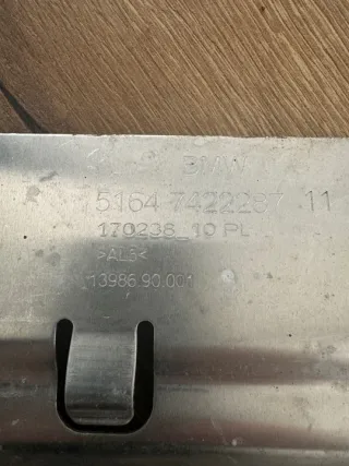 7422287 51647422287 422287 Передняя панель крепления облицовки (телевизор) BMW 3 G20/G21 Арт e12631587, вид 7