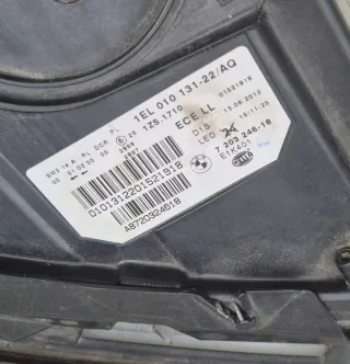 720324618 Фара правая BMW 5 F10/F11/GT F07 Арт e12630411, вид 6