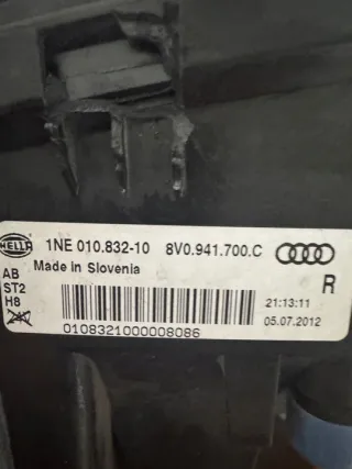 8V0941700C Фара противотуманная правая Audi A3 8V Арт e12628813, вид 7