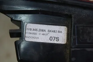  Фонарь задний правый Skoda Superb 3 Арт e12627584, вид 9