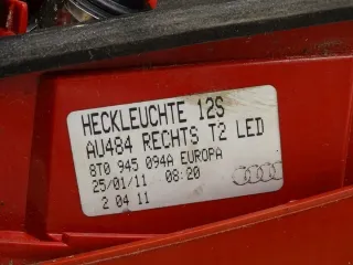 8T0945094A KM17666280393 Фонарь задний правый Audi A5 (S5,RS5) 1 Арт e12625219, вид 8