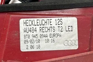 8T0945094A Фонарь задний правый Audi A5 (S5,RS5) 1 Арт e12625218, вид 3
