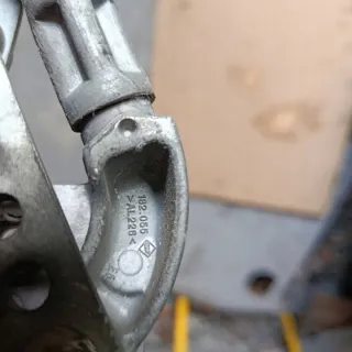 404496 Механизм стеклоочистителя (трапеция дворников) Opel Zafira A Арт e12622028, вид 3