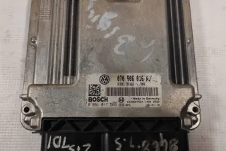 070906016AJ Блок управления двигателем Volkswagen Transporter T5 Арт e12621262, вид 3