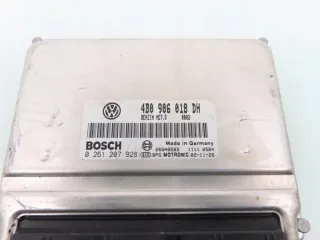 4B0906018DH 0261207928 Блок управления двигателем Volkswagen Passat B5 Арт e12621113, вид 3