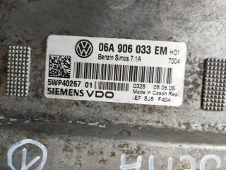06A906033EM 5WP40267 Блок управления двигателем Volkswagen Jetta 5 Арт e12620991, вид 4