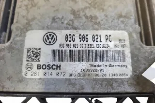 03G9060210281014072 Блок управления двигателем Volkswagen Caddy 3 Арт e12620699, вид 1