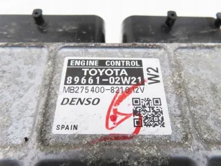 89661-02W21 Блок управления двигателем Toyota Auris 1 Арт e12620542, вид 2