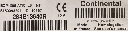 V29008398A 237101029R 237100293R 284B13640R A2C53185186 284B66441R Блок управления двигателем Renault Megane 3 Арт e12619702, вид 3