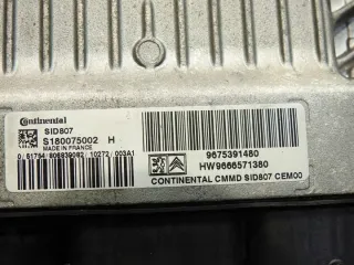 9675391480 HW9666571380 S180075002 9666895680 Блок управления двигателем Peugeot 5008 Арт e12619365, вид 5