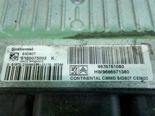 S180075002K 9676761080 Блок управления двигателем Peugeot 3008 1 Арт e12619345, вид 3