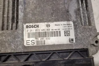 0281013409 Блок управления двигателем Opel Vectra C  Арт e12619225, вид 2