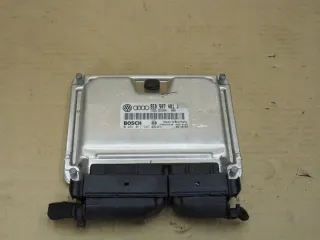 8E0907401J 0281011387 Блок управления двигателем Audi A6 C5 (S6,RS6) Арт e12616486, вид 1