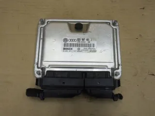 8E0907401J 0281011387 Блок управления двигателем Audi A6 C5 (S6,RS6) Арт e12616486, вид 3