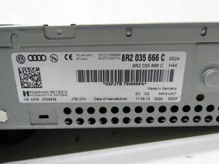 8R2035666C 17666156009 Блок навигации Audi A4 B8 Арт e12611998, вид 10