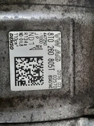 8T0260805T Компрессор кондиционера Audi A4 B9 Арт e12610840, вид 2