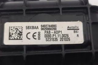 9820860280 Подушка безопасности Citroen DS3 Арт e12605788, вид 9