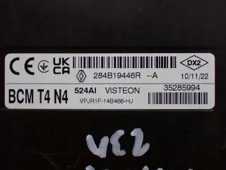 284B19446R Блок комфорта Dacia Duster 2 Арт e12603243, вид 3