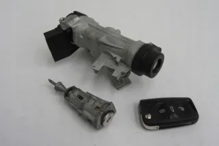 1K0905851 6C0905865 KM17546985315 Замок зажигания Volkswagen Polo 5 Арт e12602279, вид 1