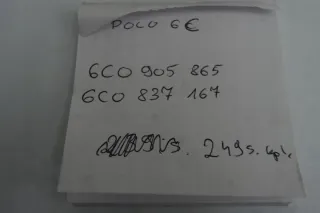 1K0905851 6C0905865 KM17546985315 Замок зажигания Volkswagen Polo 5 Арт e12602279, вид 10