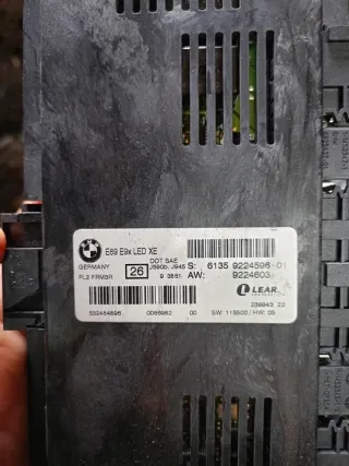 9224596 Блок управления светом BMW 3 E90/E91/E92/E93 Арт e12601031, вид 2