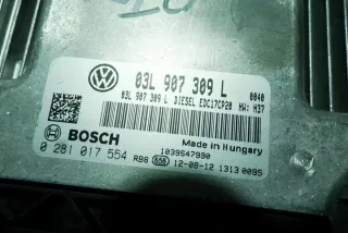03L907309L Блок управления двигателем Volkswagen Transporter T5 Арт e12591128, вид 1