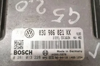 0281013228 Блок управления двигателем Volkswagen Golf 5 Арт e12590857, вид 4