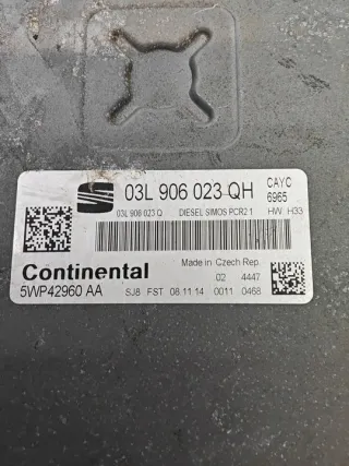 03L906023QH Блок управления двигателем Seat Toledo 4 Арт e12590606, вид 3