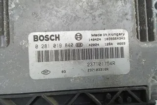0281019840 Блок управления двигателем Renault Trafic 2 Арт e12590519, вид 1