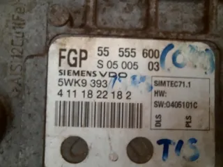 55555600 Блок управления двигателем Opel Zafira A Арт e12590035, вид 3