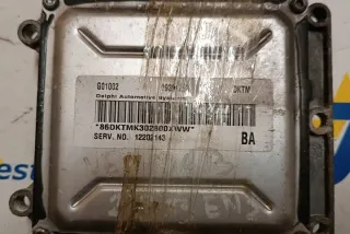 09391263 Блок управления двигателем Opel Vectra B Арт e12589968, вид 1