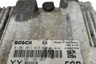 0281011915 Блок управления двигателем Opel Signum Арт e12589896, вид 2