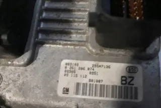 0261206074 Блок управления двигателем Opel Corsa C Арт e12589816, вид 2