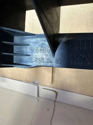 A2128801403 Передняя панель крепления облицовки (телевизор) Mercedes E C207 Арт e12589784, вид 9