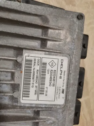 8200498188 8200565767 Блок управления двигателем Nissan Almera N16 Арт e12589358, вид 2