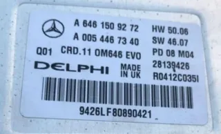 A6461509272 Блок управления двигателем Mercedes C W204 Арт e12589140, вид 5