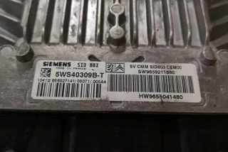5WS40309BT Блок управления двигателем Citroen C5 2 Арт e12588331, вид 3
