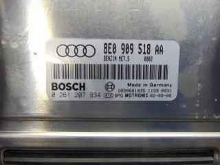 8E0909518AA 0261207934 Блок управления двигателем Audi A4 B6 Арт e12586351, вид 2