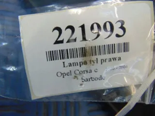 24457236 Фонарь задний правый Opel Corsa C Арт e12582831, вид 7
