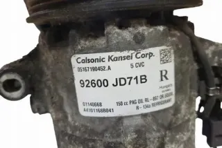92600JD71B Компрессор кондиционера Nissan X-Trail T31 Арт e12578669, вид 2