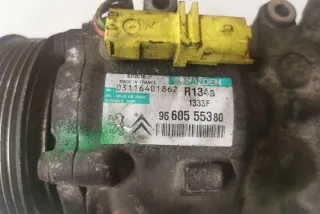 9660555380 Компрессор кондиционера Citroen C5 1 Арт e12577301, вид 5