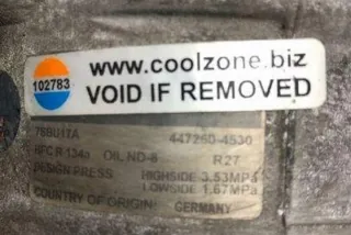 4472604530 Компрессор кондиционера BMW 5 F10/F11/GT F07 Арт e12576433, вид 3