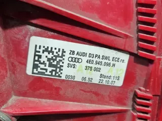 4E0945096H IMPRK1459280, Фонарь задний правый Audi A8 D3 (S8) Арт e12576141, вид 7