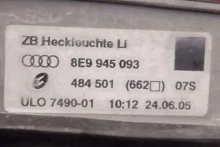 8E9945093 Фонарь задний левый Audi A4 B7 Арт e12575584, вид 6