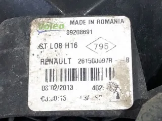261500097R LORK-1829-57281 Фара противотуманная правая Renault Clio 4 Арт e12574640, вид 5