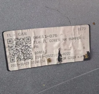 86611D7500 Бампер задний Hyundai Tucson 3 Арт e12567099, вид 10