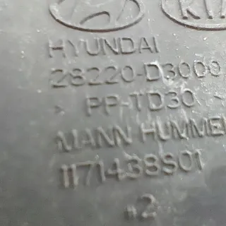 28220D3000 Гофра инжектора Hyundai Tucson 3 Арт e12563845, вид 6