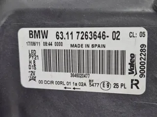 7263646 7263646-02 Фара правая BMW 1 E81/E82/E87/E88 Арт e12560142, вид 8