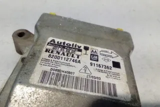 601959800 Блок AirBag Renault Trafic 2 Арт e12558580, вид 1
